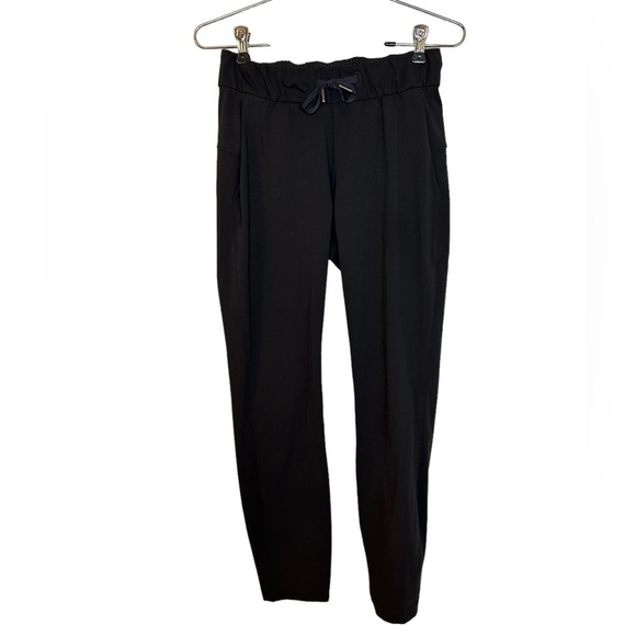 Lululemon On The Fly Pant 28" Black 2 XS First Release W5ALWS luxtreme travel - Picture 3 of 8